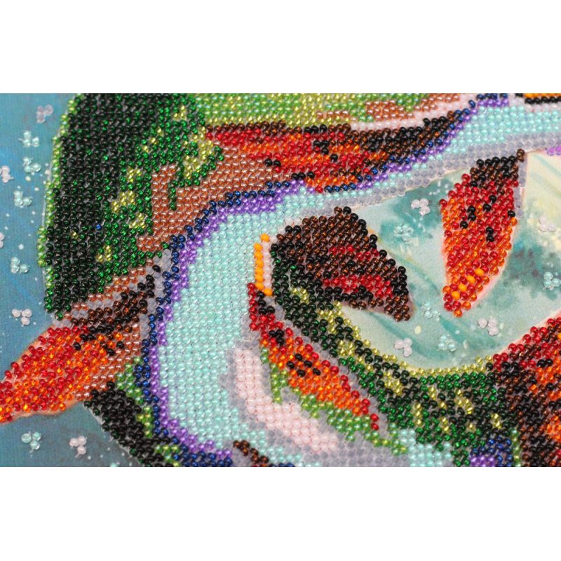 Main Bead Embroidery Kit On the hook