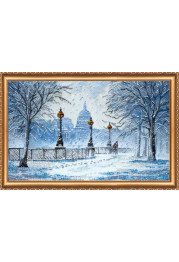Main Bead Embroidery Kit Snowstorm