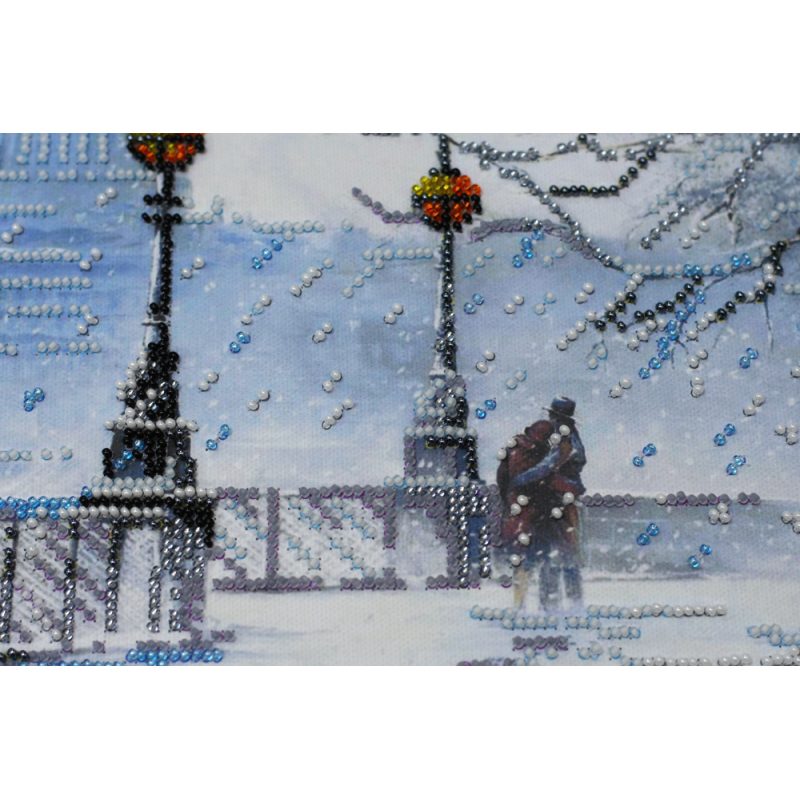 Main Bead Embroidery Kit Snowstorm