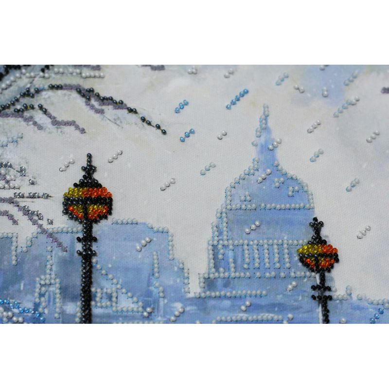 Main Bead Embroidery Kit Snowstorm