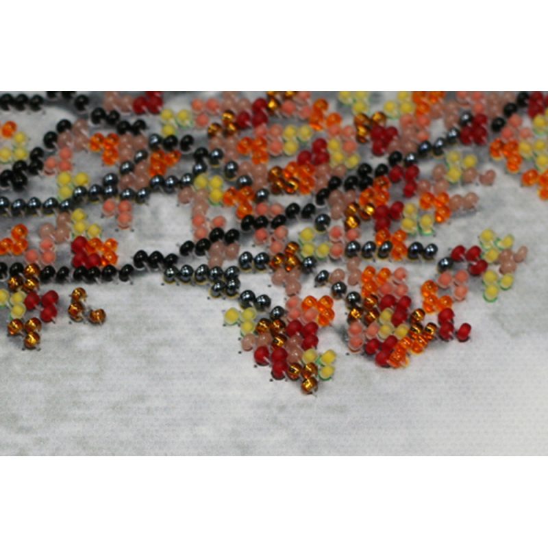Main Bead Embroidery Kit Autumn embankment