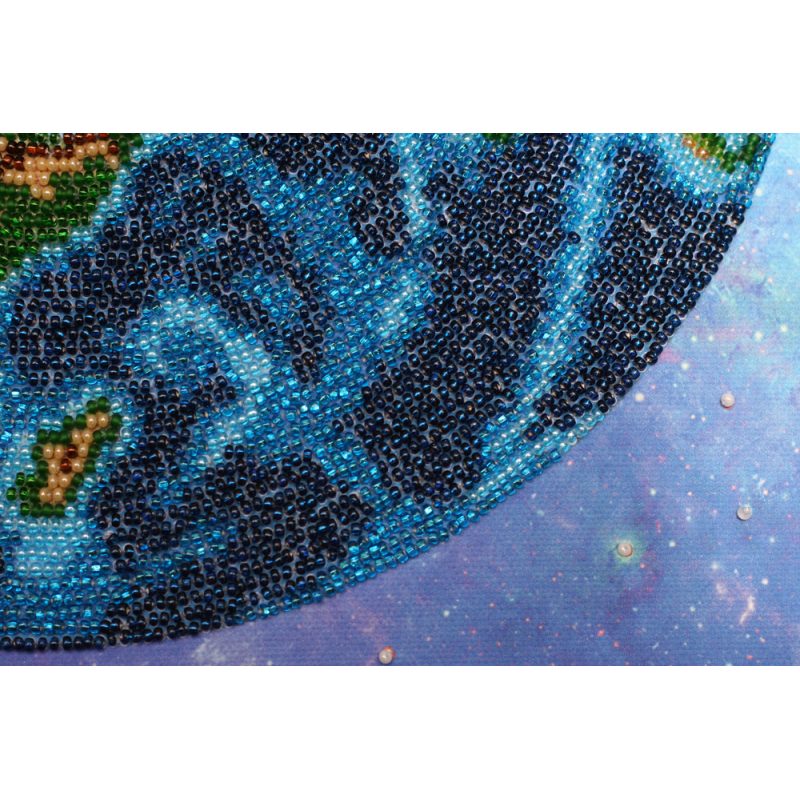Main Bead Embroidery Kit The Earth