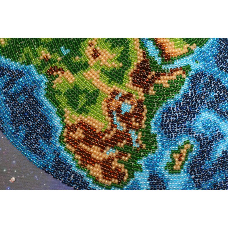 Main Bead Embroidery Kit The Earth