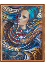 Main Bead Embroidery Kit Colors of Africa