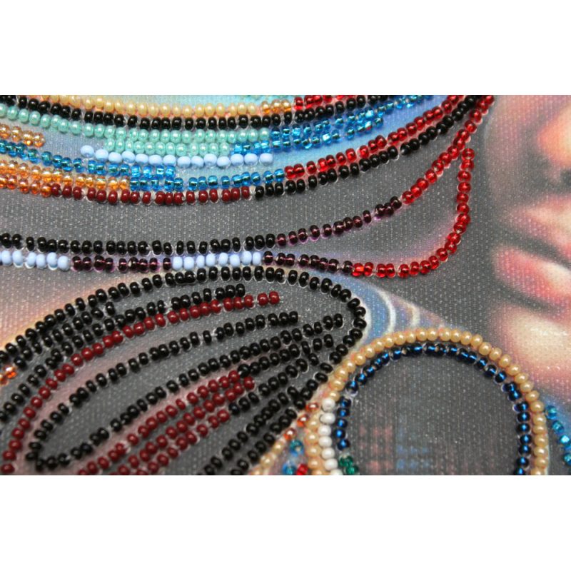 Main Bead Embroidery Kit Colors of Africa