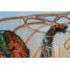 Main Bead Embroidery Kit Mosaic elephant