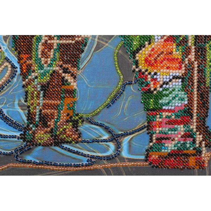 Main Bead Embroidery Kit Mosaic elephant