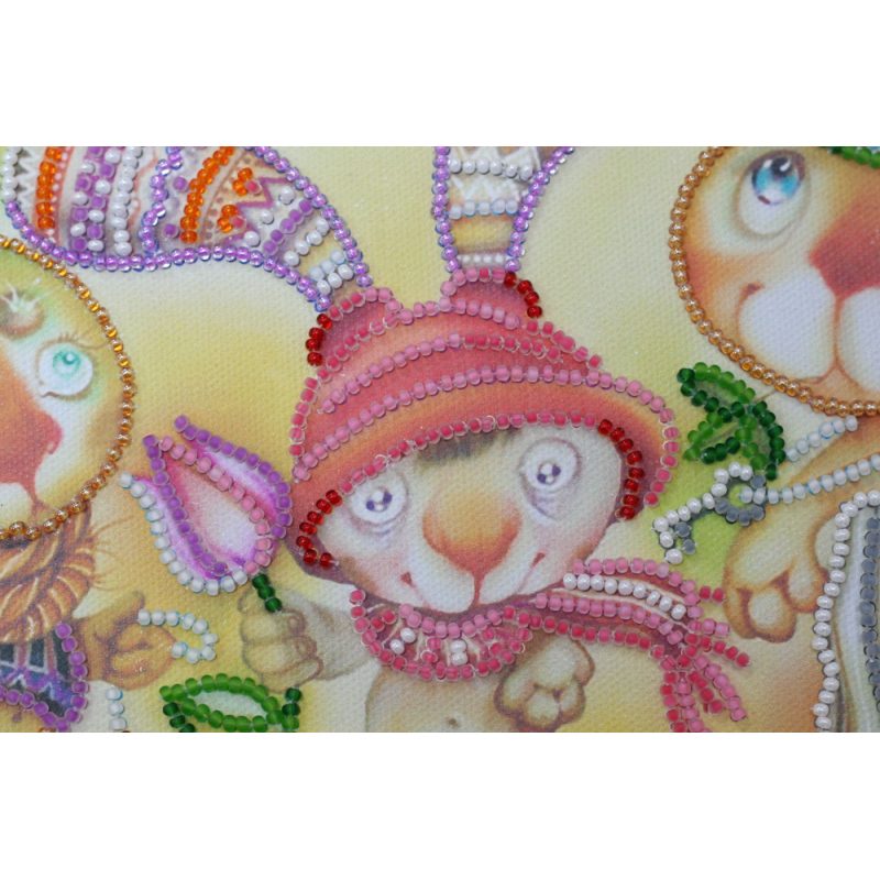 Main Bead Embroidery Kit Christmas carol