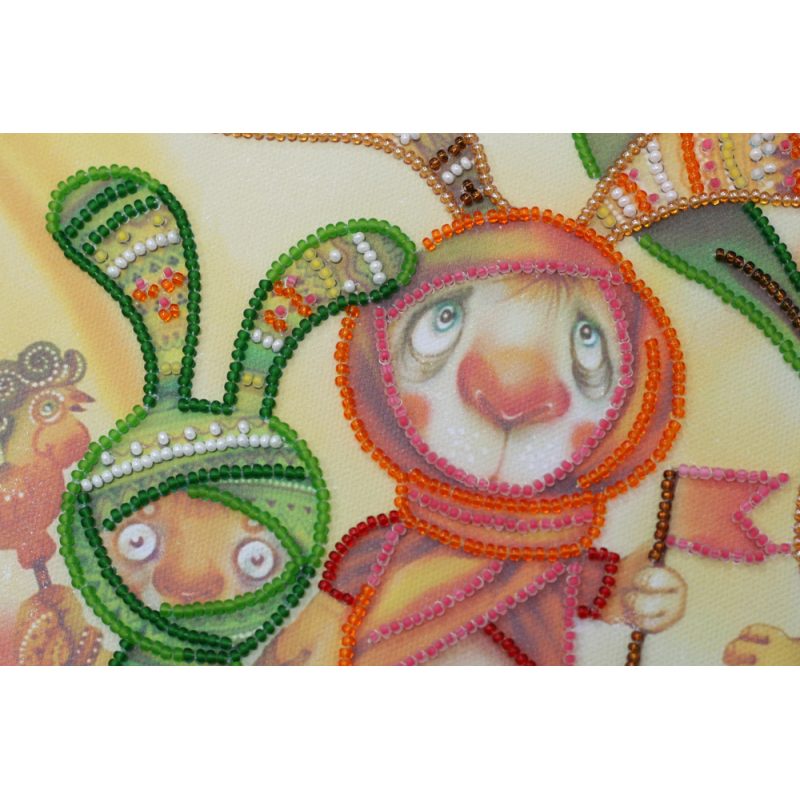Main Bead Embroidery Kit Christmas carol
