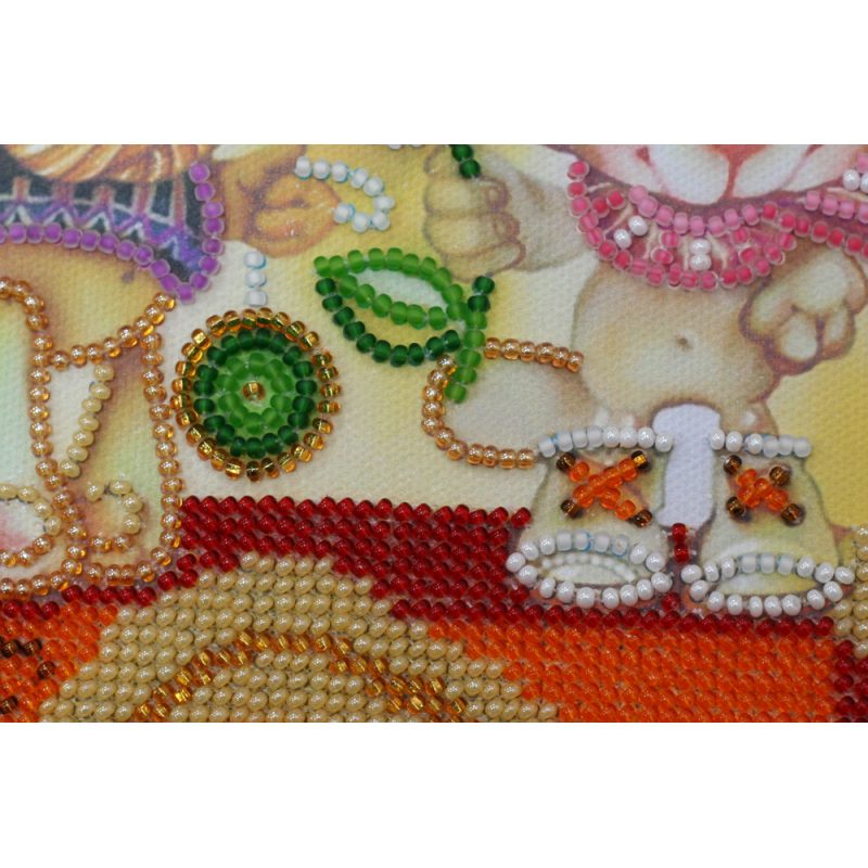 Main Bead Embroidery Kit Christmas carol