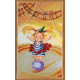 Main Bead Embroidery Kit Girl on ball