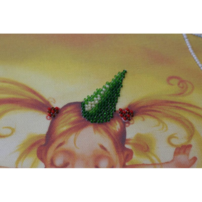 Main Bead Embroidery Kit Girl on ball