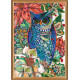 Main Bead Embroidery Kit Smart eagle owl