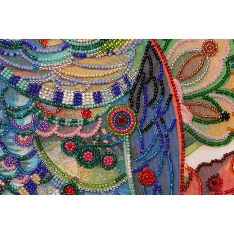 Main Bead Embroidery Kit Smart eagle owl
