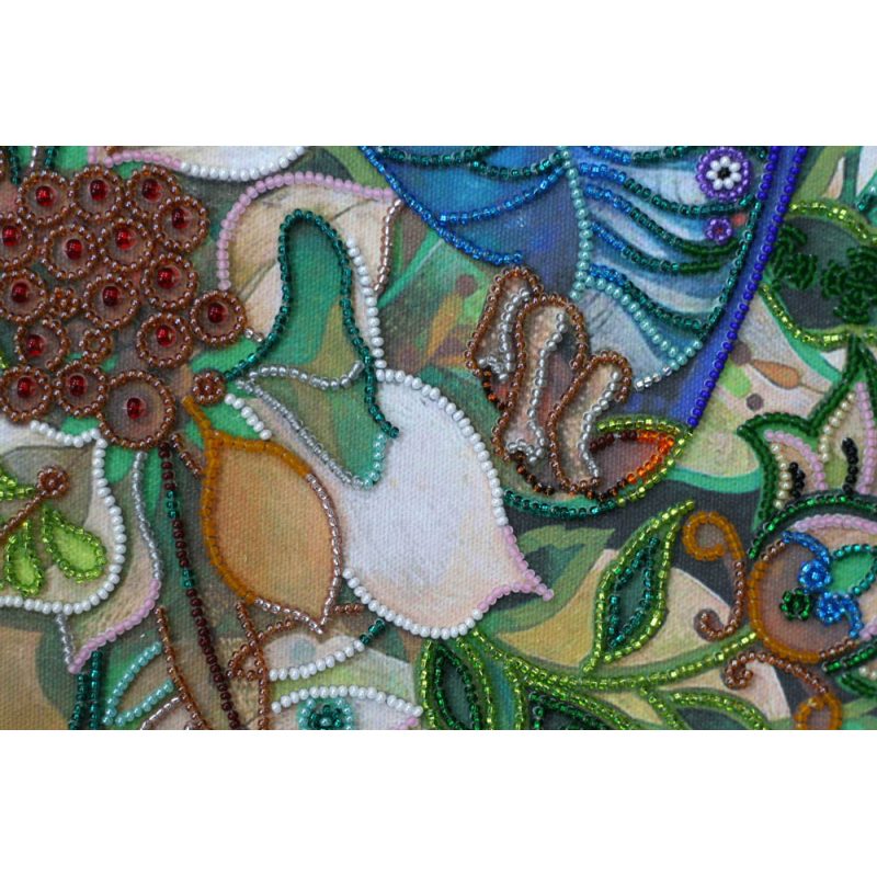 Main Bead Embroidery Kit Smart eagle owl