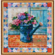 Main bead embroidery kits Hydrangea meets