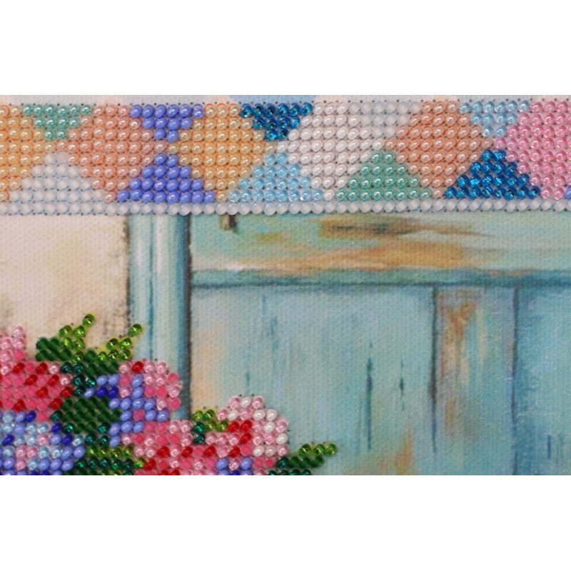 Main bead embroidery kits Hydrangea meets