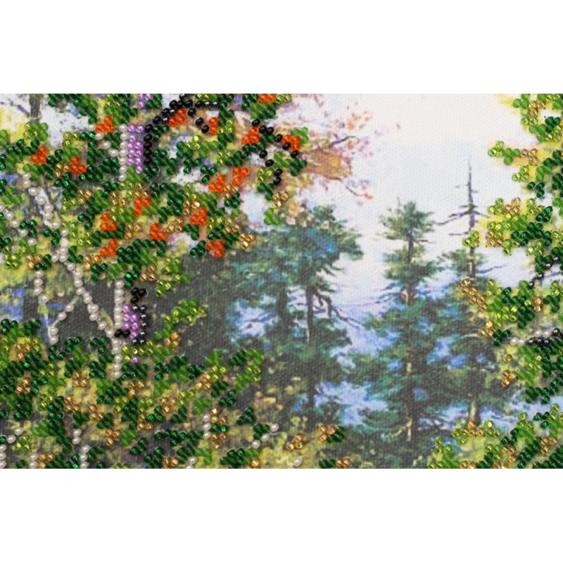Main bead embroidery kits Mountain morning