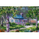Main bead embroidery kits Mountain morning