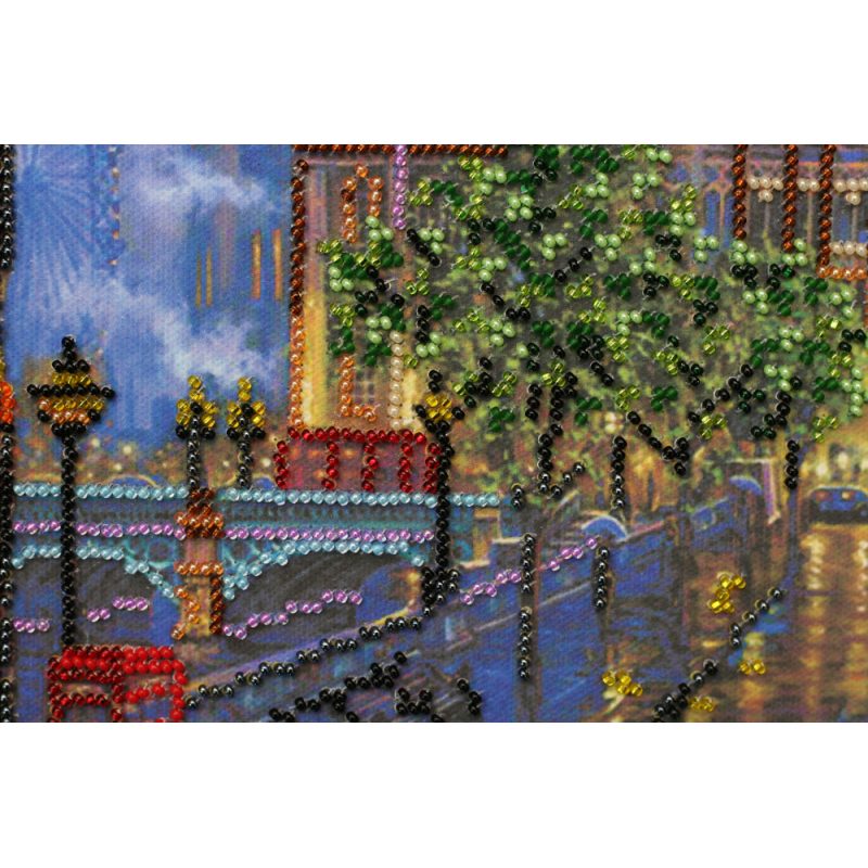 Main bead embroidery kits Big City lights