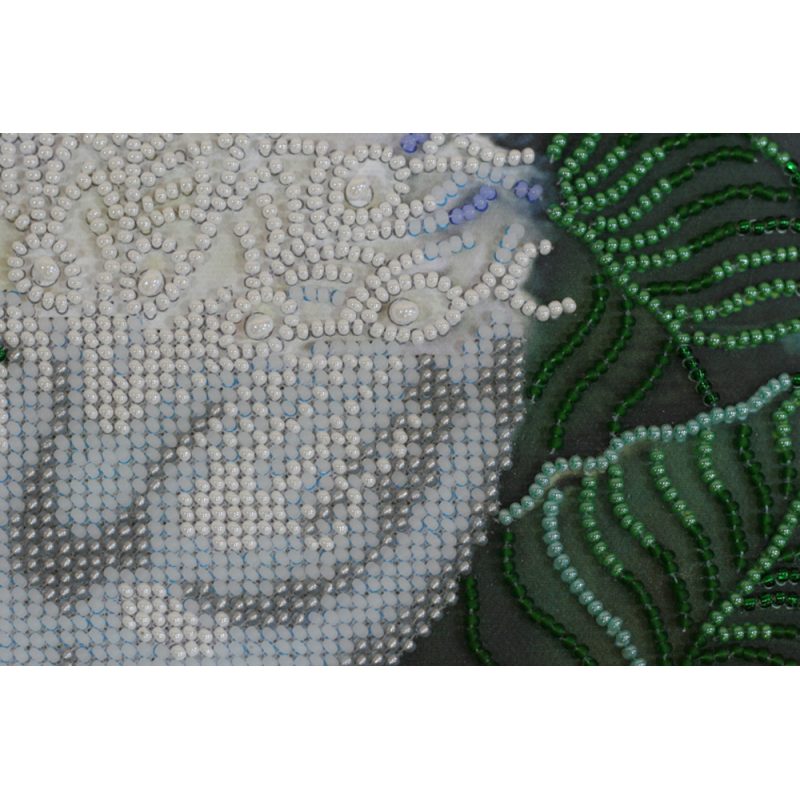 Main Bead Embroidery Kit White happiness