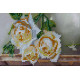 Main Bead Embroidery Kit Cream bunch