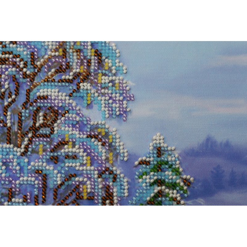 Main Bead Embroidery Kit Winter morning