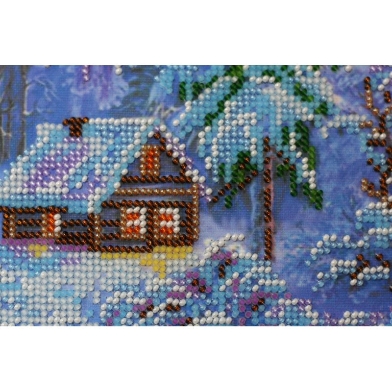 Main Bead Embroidery Kit Winter morning
