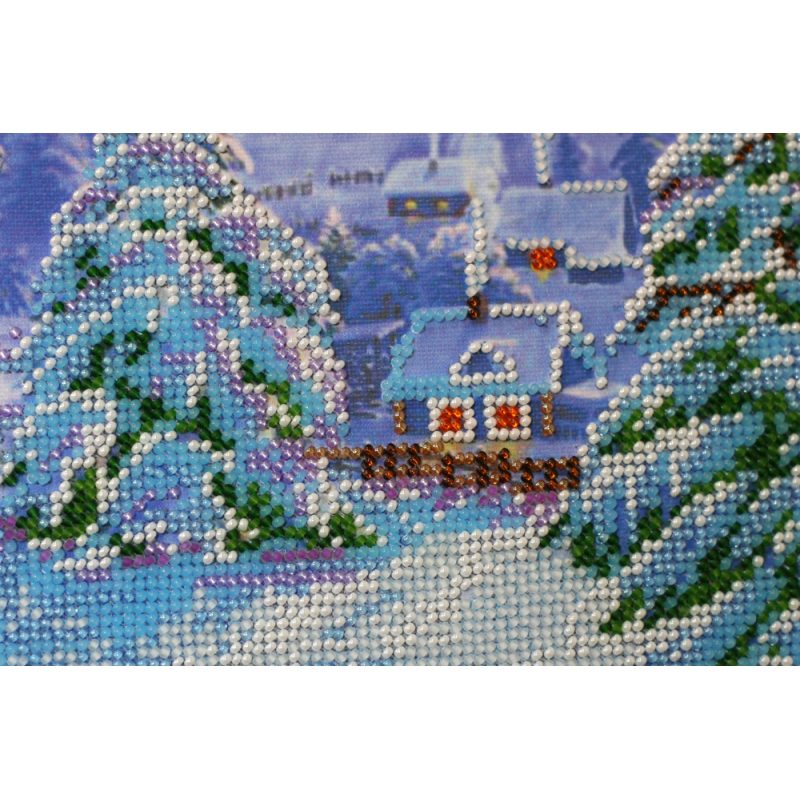 Main Bead Embroidery Kit Winter morning