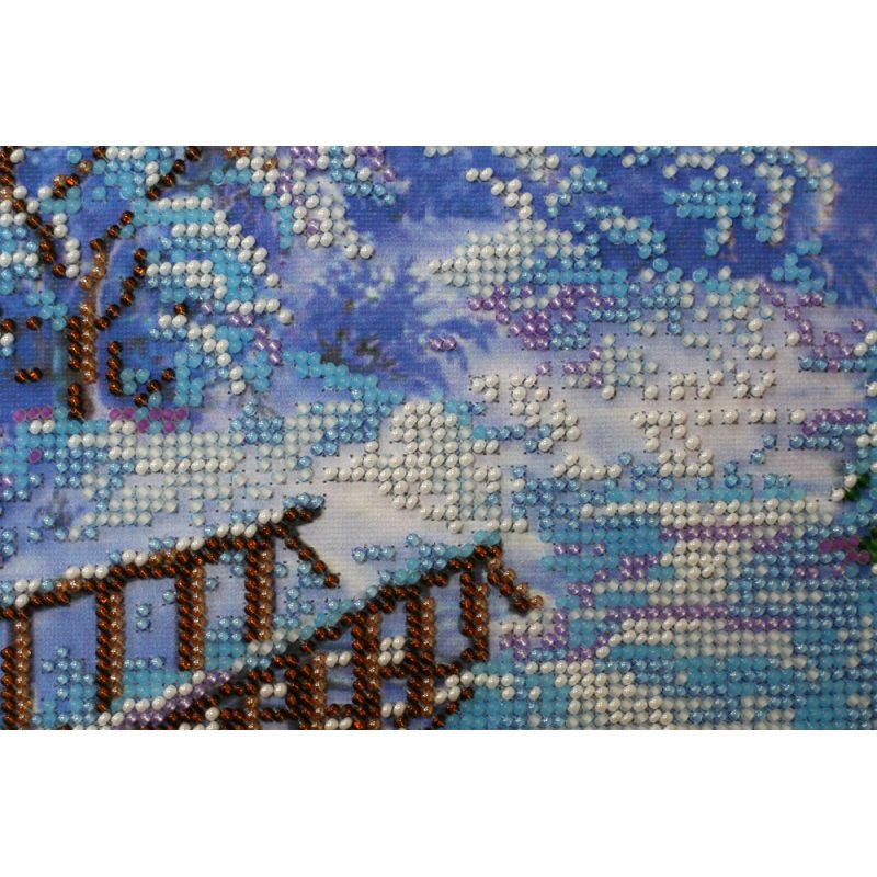 Main Bead Embroidery Kit Winter morning