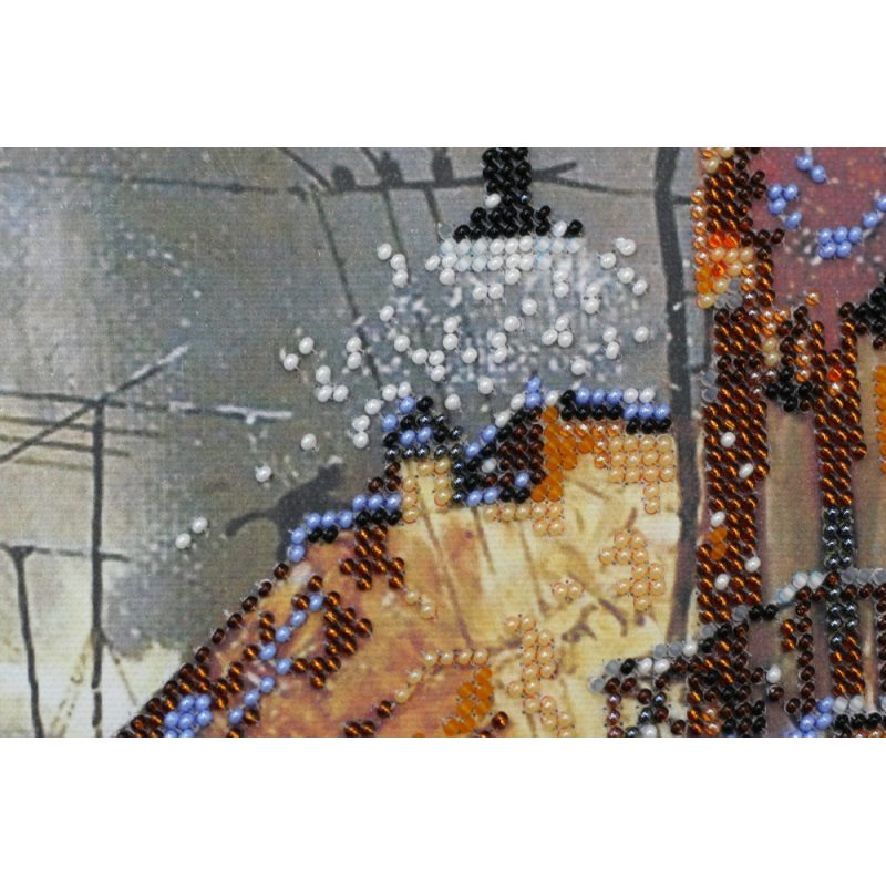 Main Bead Embroidery Kit December snowing