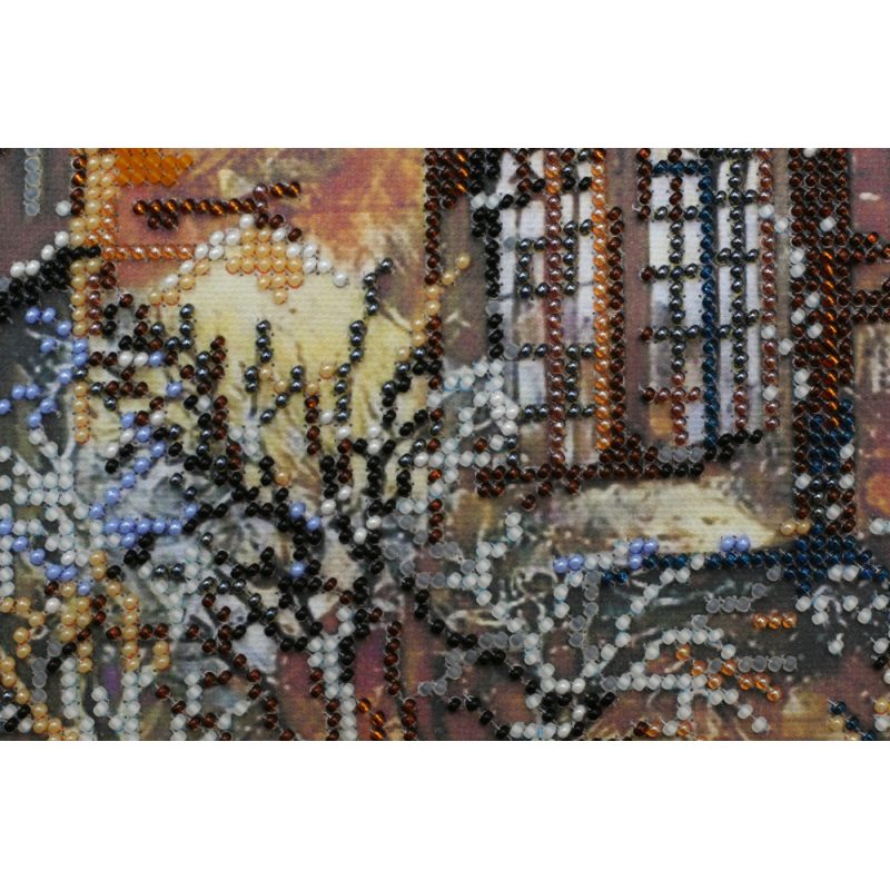 Main Bead Embroidery Kit December snowing