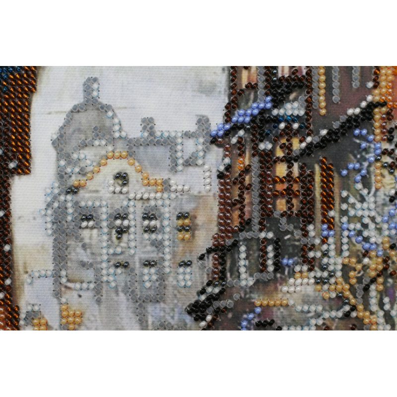 Main Bead Embroidery Kit December snowing