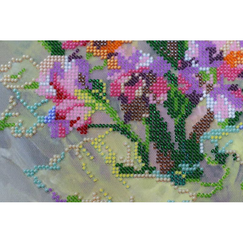 Main Bead Embroidery Kit Gladioluses