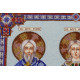 Main Bead Embroidery Kit Icons - Holy Martyrs Gurias, Abibus and Samon