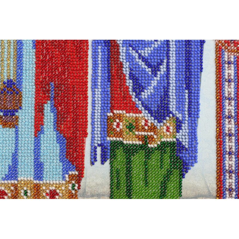 Main Bead Embroidery Kit Icons - Holy Martyrs Gurias, Abibus and Samon