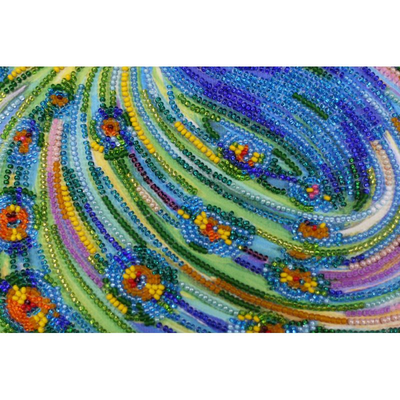 Main Bead Embroidery Kit Emerald whirlpool