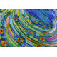 Main Bead Embroidery Kit Emerald whirlpool