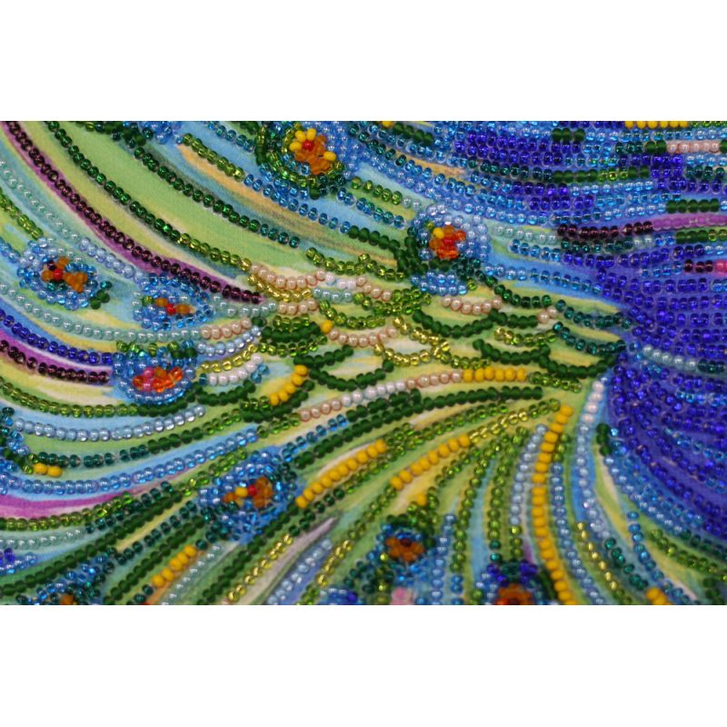 Main Bead Embroidery Kit Emerald whirlpool