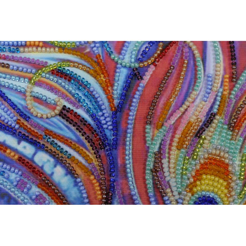 Main Bead Embroidery Kit Magic feathers