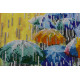 Main Bead Embroidery Kit Cheerful umbrellas