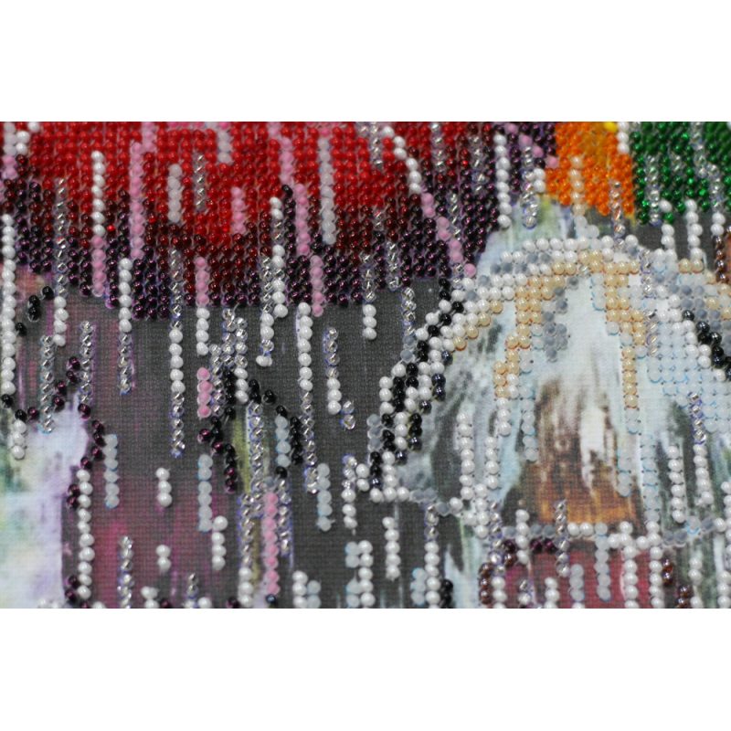 Main Bead Embroidery Kit Cheerful umbrellas