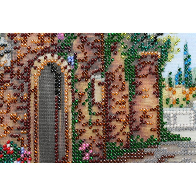 Main Bead Embroidery Kit Seaside street