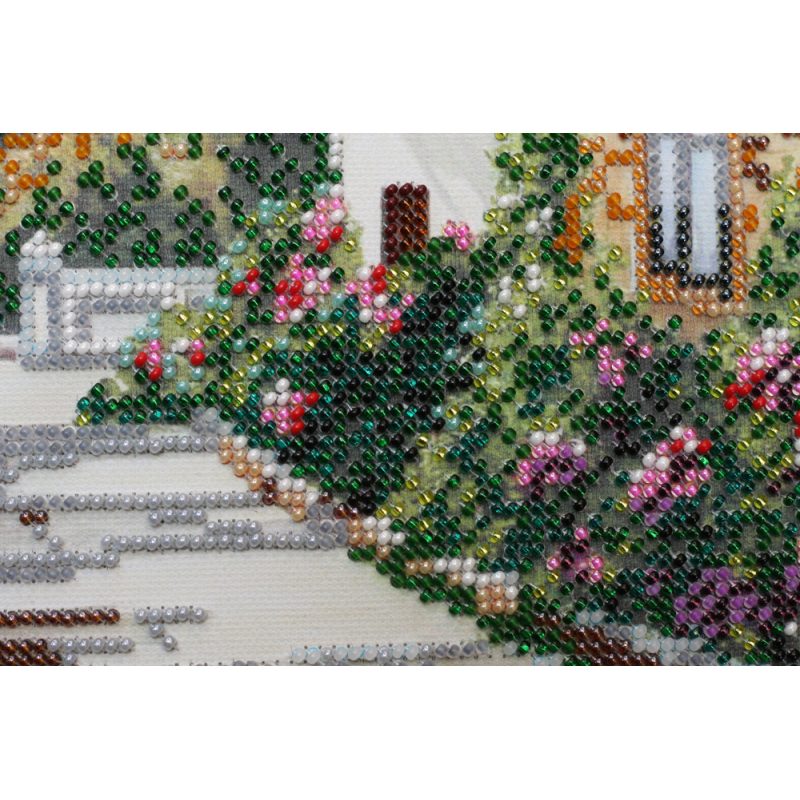 Main Bead Embroidery Kit Seaside street