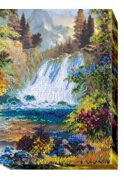Main Bead Embroidery Kit Waterfall