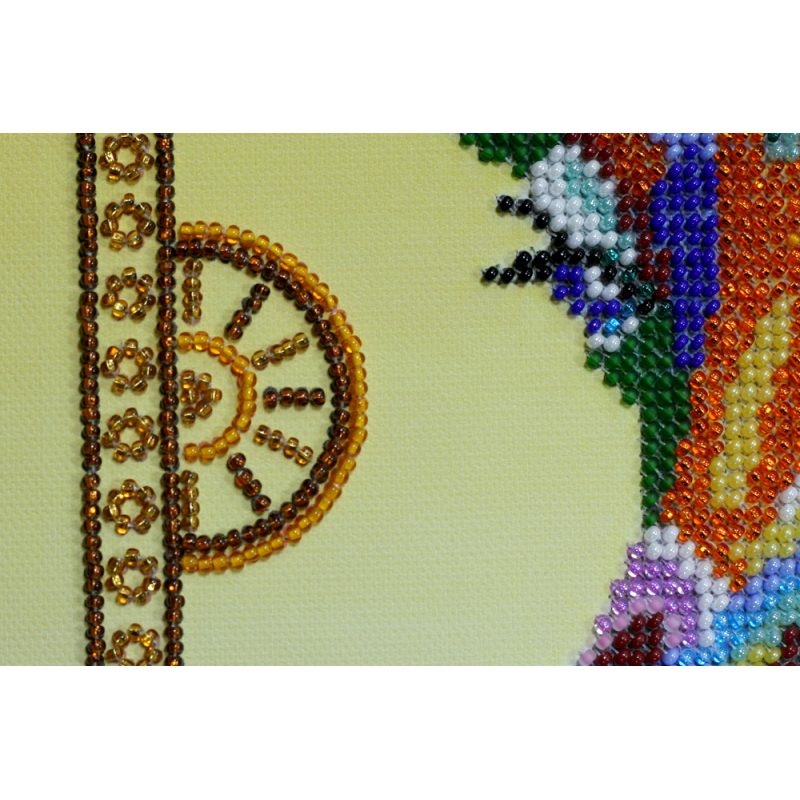 Main Bead Embroidery Kit Rainbow giraffe