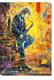Main Bead Embroidery Kit Saxophonist