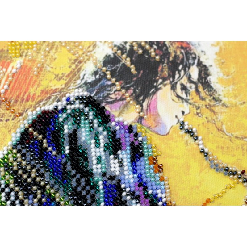 Main Bead Embroidery Kit Saxophonist