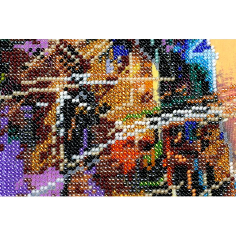 Main Bead Embroidery Kit Saxophonist