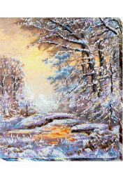 Main Bead Embroidery Kit Crystal winter